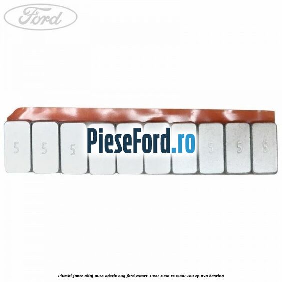 Plumbi jante aliaj auto-adeziv, 50g Ford Escort 1990-1995 RS 2000 150 cp N7A benzina