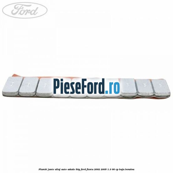 Plumbi jante aliaj auto-adeziv, 50g Ford Fiesta 2002-2005 1.3 60 cp BAJA benzina