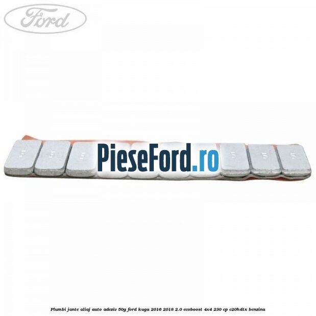 Plumbi jante aliaj auto-adeziv, 50g Ford Kuga 2016-2018 2.0 EcoBoost 4x4 230 cp C20HDTX benzina