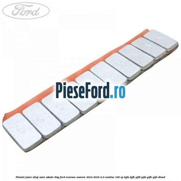 Plumbi jante aliaj auto-adeziv, 50g Ford Tourneo Custom 2014-2018 2.0 EcoBlue 105 cp BJFA, BJFB, YLF6, YLFA, YLFB, YLFS diesel