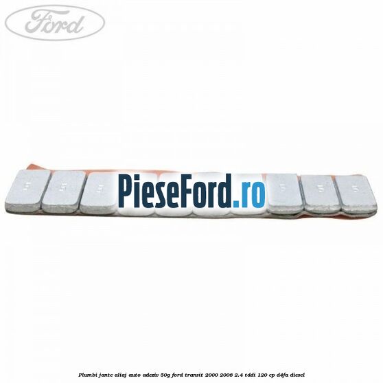 Plumbi jante aliaj auto-adeziv, 50g Ford Transit 2000-2006 2.4 TDdi 120 cp D4FA diesel