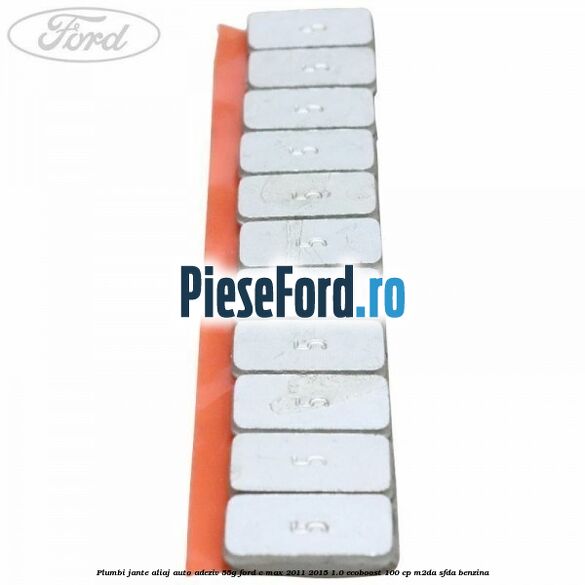 Plumbi jante aliaj auto-adeziv, 55g Ford C-Max 2011-2015 1.0 EcoBoost 100 cp M2DA, SFDA benzina