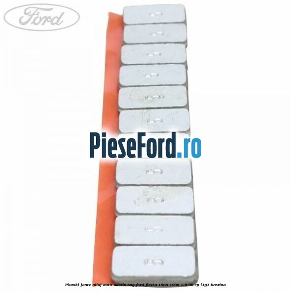 Plumbi jante aliaj auto-adeziv, 55g Ford Fiesta 1989-1996 1.6 90 cp Plumbi jante aliaj auto-adeziv, 55g Ford Fiesta 1989-1996 1.6 90 cp L1G1 benzina