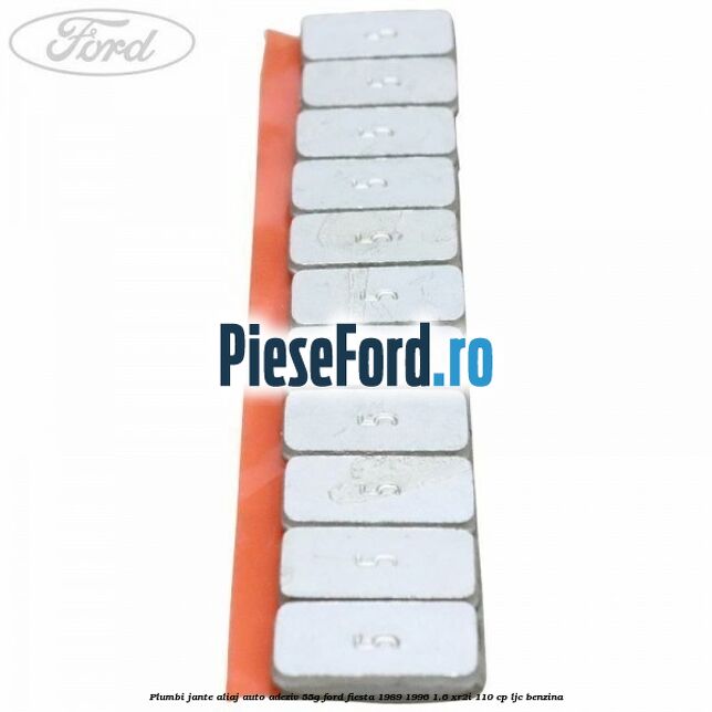 Plumbi jante aliaj auto-adeziv, 55g Ford Fiesta 1989-1996 1.6 XR2i 110 cp LJC benzina