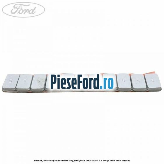 Plumbi jante aliaj auto-adeziv, 55g Ford Focus 2004-2007 1.4 80 cp ASDA, ASDB benzina