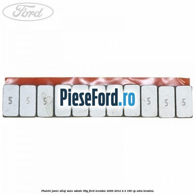 Plumbi jante aliaj auto-adeziv, 55g Ford Mondeo 2008-2014 2.3 160 cp SEBA benzina