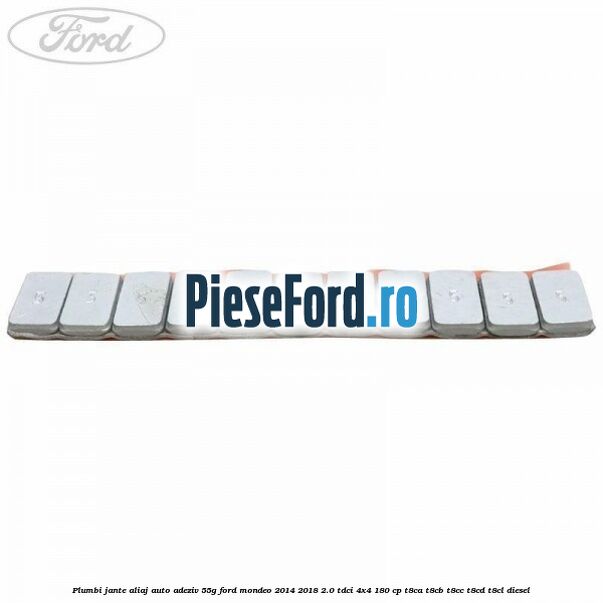 Plumbi jante aliaj auto-adeziv, 55g Ford Mondeo 2014-2018 2.0 TDCi 4x4 180 cp T8CA, T8CB, T8CC, T8CD, T8CL diesel