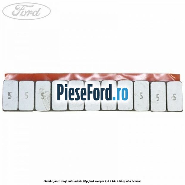 Plumbi jante aliaj auto-adeziv, 55g Ford Scorpio 2.0 i 16V 136 cp N3A benzina