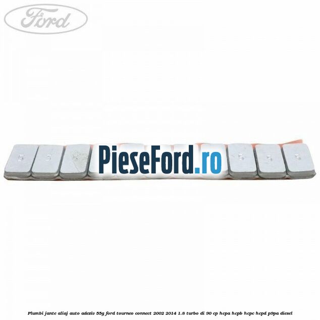Plumbi jante aliaj auto-adeziv, 55g Ford Tourneo Connect 2002-2014 1.8 Turbo Di 90 cp HCPA, HCPB, HCPC, HCPD, P9PA diesel