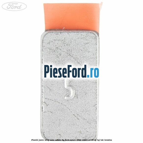Plumbi jante aliaj auto-adeziv, 5g Ford Escort 1990-1995 1.6 90 cp LUJ, LUK benzina