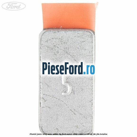 Plumbi jante aliaj auto-adeziv, 5g Ford Escort 1995-1998 1.3 60 cp J4B, J6A benzina