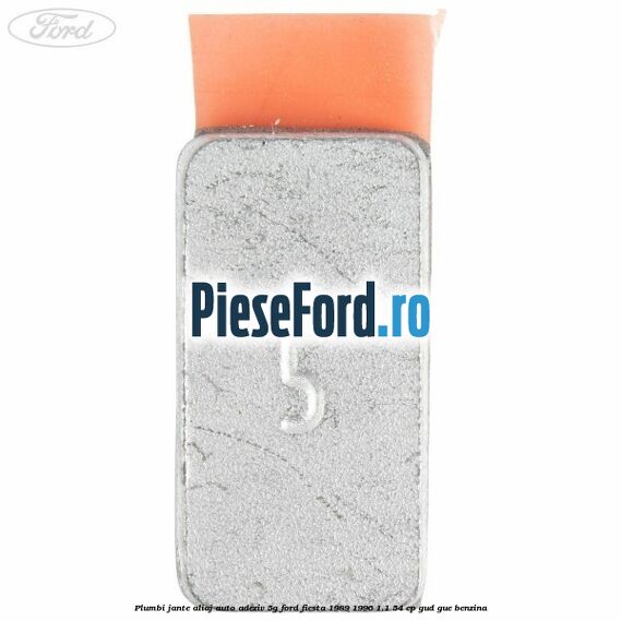 Plumbi jante aliaj auto-adeziv, 5g Ford Fiesta 1989-1996 1.1 54 cp GUD, GUE benzina