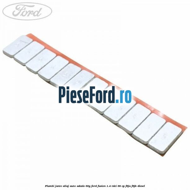 Plumbi jante aliaj auto-adeziv, 60g Ford Fusion 1.4 TDCi 68 cp F6JA, F6JB diesel