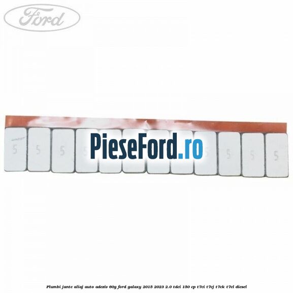 Plumbi jante aliaj auto-adeziv, 60g Ford Galaxy 2015-2023 2.0 TDCi 150 cp T7CI, T7CJ, T7CK, T7CL diesel