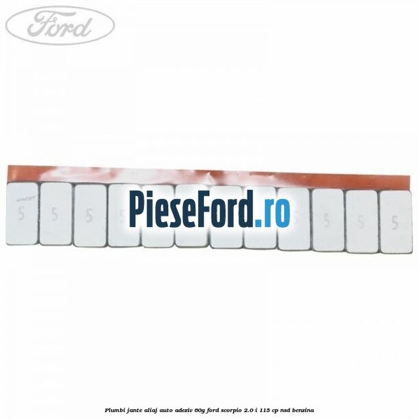 Plumbi jante aliaj auto-adeziv, 60g Ford Scorpio 2.0 i 115 cp NSD benzina