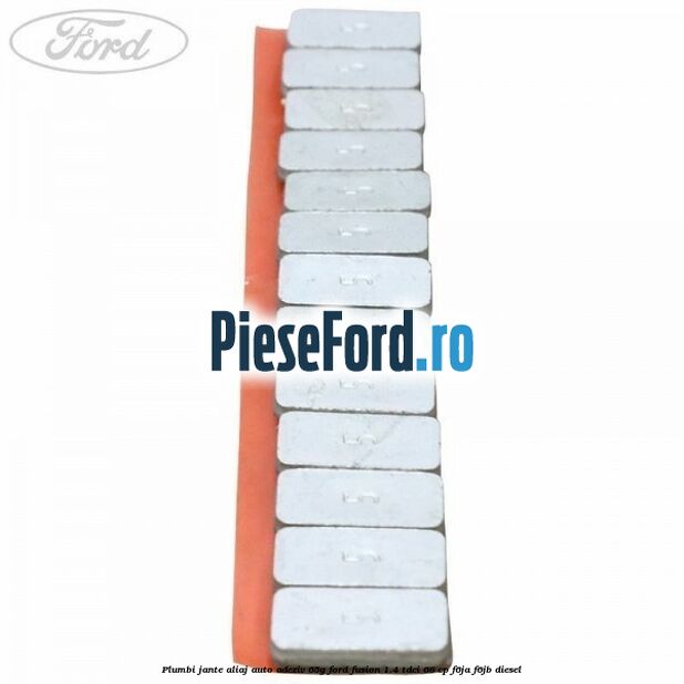 Plumbi jante aliaj auto-adeziv, 65g Ford Fusion 1.4 TDCi 68 cp F6JA, F6JB diesel