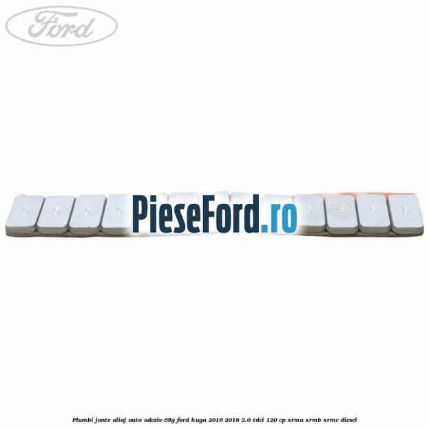 Plumbi jante aliaj auto-adeziv, 65g Ford Kuga 2016-2018 2.0 TDCi 120 cp XRMA, XRMB, XRMC diesel