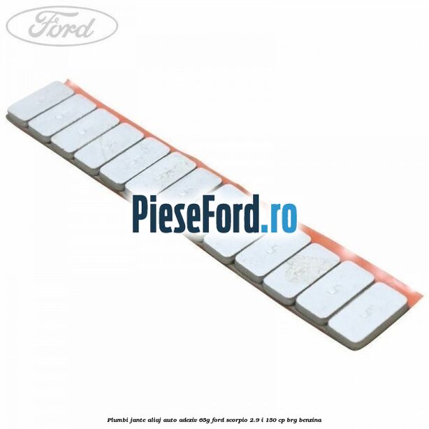 Plumbi jante aliaj auto-adeziv, 65g Ford Scorpio 2.9 i 150 cp BRG benzina