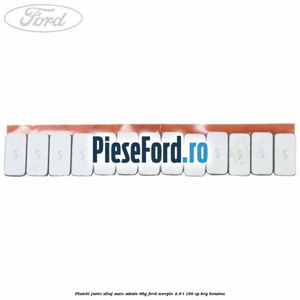 Plumbi jante aliaj auto-adeziv, 65g Ford Scorpio 2.9 i 150 cp BRG benzina