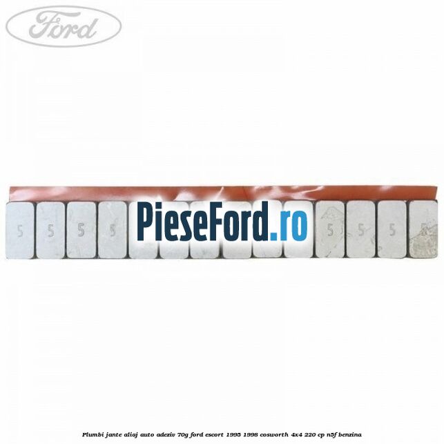 Plumbi jante aliaj auto-adeziv, 70g Ford Escort 1995-1998 Cosworth 4x4 220 cp N5F benzina