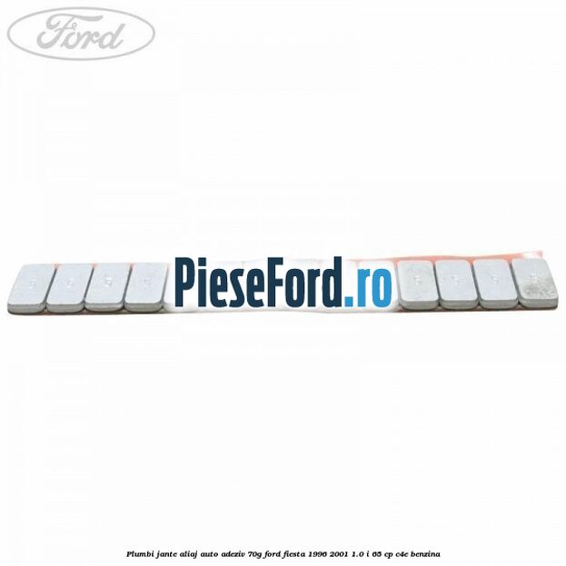 Plumbi jante aliaj auto-adeziv, 70g Ford Fiesta 1996-2001 1.0 i 65 cp C4E benzina