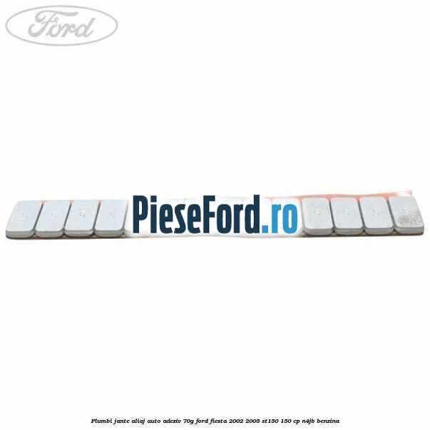 Plumbi jante aliaj auto-adeziv, 70g Ford Fiesta 2002-2005 ST150 150 cp N4JB benzina