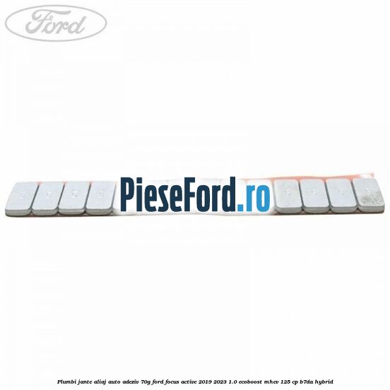 Plumbi jante aliaj auto-adeziv, 70g Ford Focus Active 2019-2023 1.0 EcoBoost mHEV 125 cp B7DA Hybrid