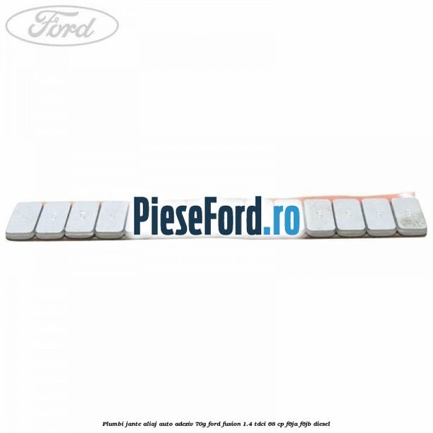 Plumbi jante aliaj auto-adeziv, 70g Ford Fusion 1.4 TDCi 68 cp F6JA, F6JB diesel