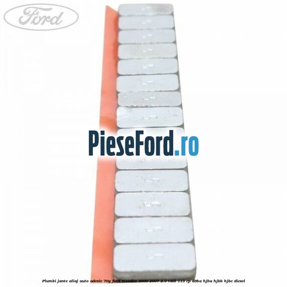 Plumbi jante aliaj auto-adeziv, 70g Ford Mondeo 2000-2007 2.0 TDDI 115 cp D6BA, HJBA, HJBB, HJBC diesel