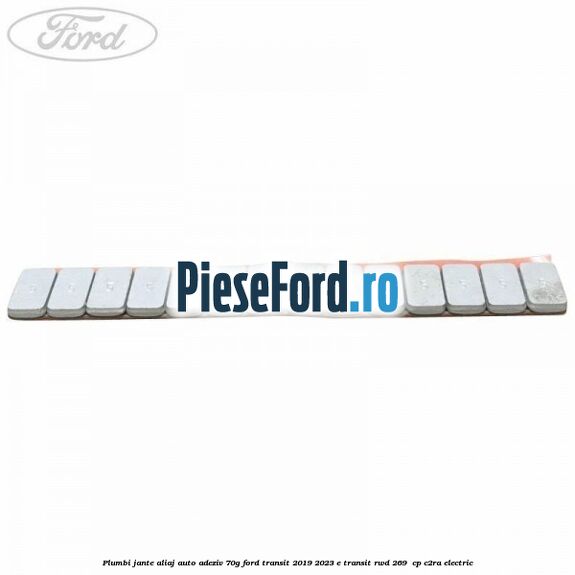 Plumbi jante aliaj auto-adeziv, 70g Ford Transit 2019-2023 E-TRANSIT RWD 269  cp C2RA electric