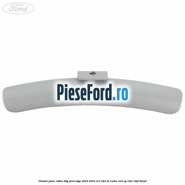 Plumbi jante tabla, 60g Ford Edge 2016-2018 2.0 TDCi Bi-Turbo 210 cp T9CE, T9CF diesel