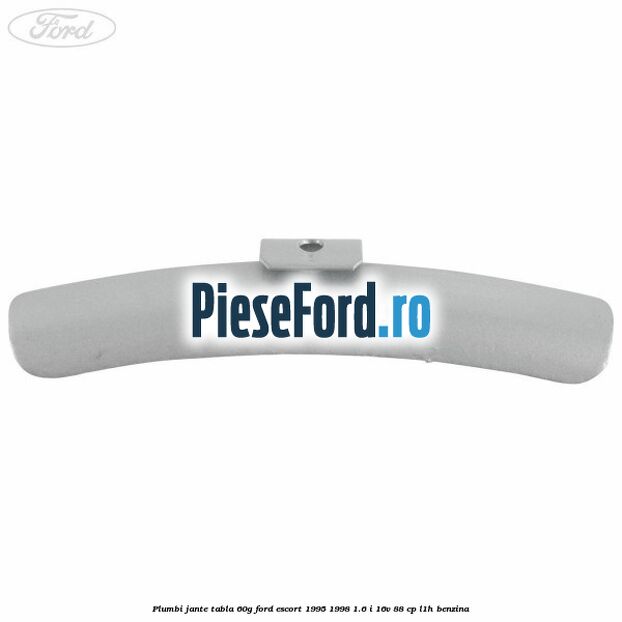 Plumbi jante tabla, 60g Ford Escort 1995-1998 1.6 i 16V 88 cp L1H benzina