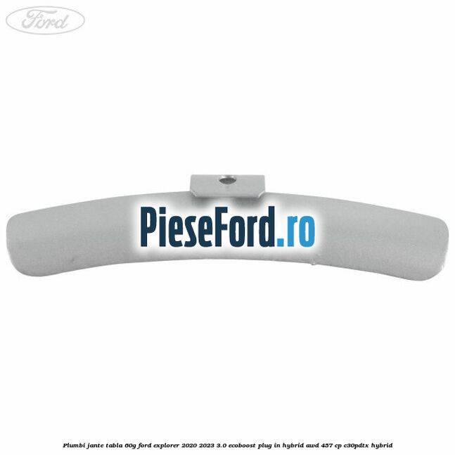 Plumbi jante tabla, 60g Ford Explorer 2020-2023 3.0 EcoBoost Plug-in Hybrid AWD 457 cp C30PDTX hybrid
