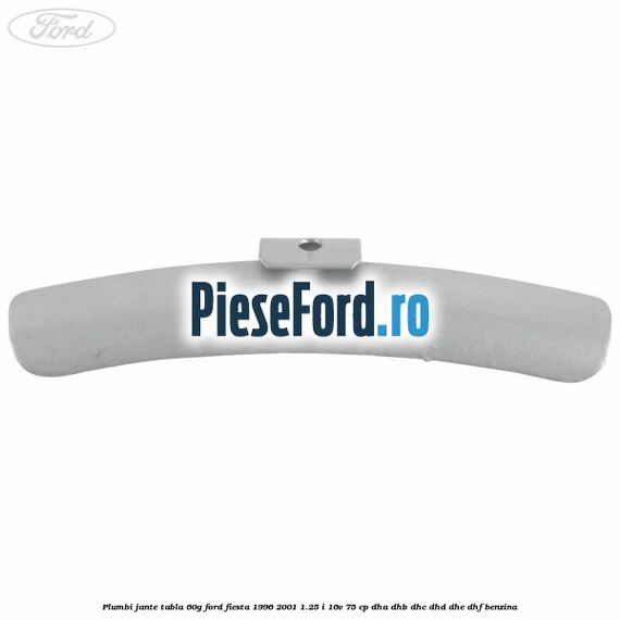 Plumbi jante tabla, 60g Ford Fiesta 1996-2001 1.25 i 16V 75 cp DHA, DHB, DHC, DHD, DHE, DHF benzina