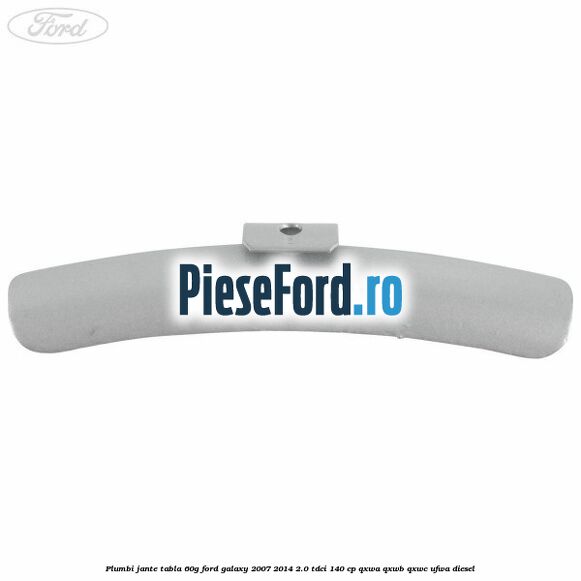 Plumbi jante tabla, 60g Ford Galaxy 2007-2014 2.0 TDCi 140 cp QXWA, QXWB, QXWC, UFWA diesel