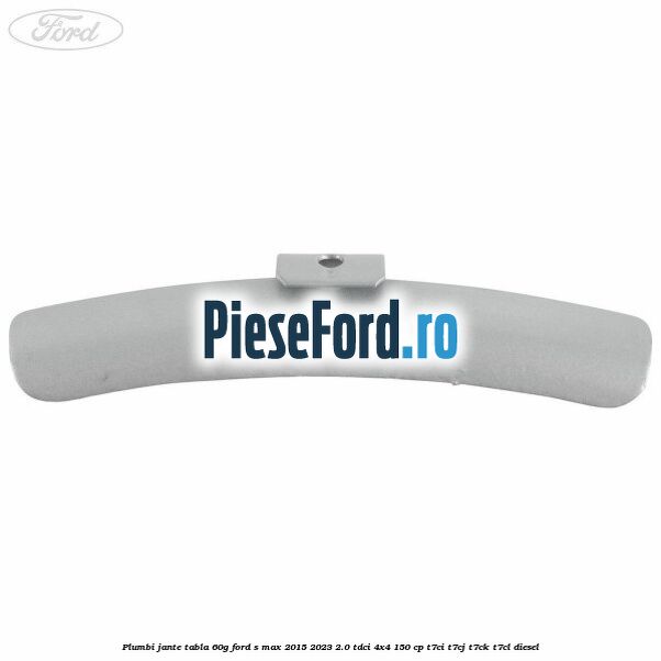 Plumbi jante tabla, 60g Ford S-Max 2015-2023 2.0 TDCi 4x4 150 cp T7CI, T7CJ, T7CK, T7CL diesel