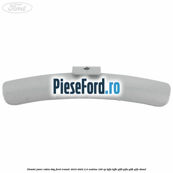 Plumbi jante tabla, 60g Ford Transit 2019-2023 2.0 EcoBlue 105 cp BJFA, BJFB, YLF6, YLFA, YLFB, YLFS diesel