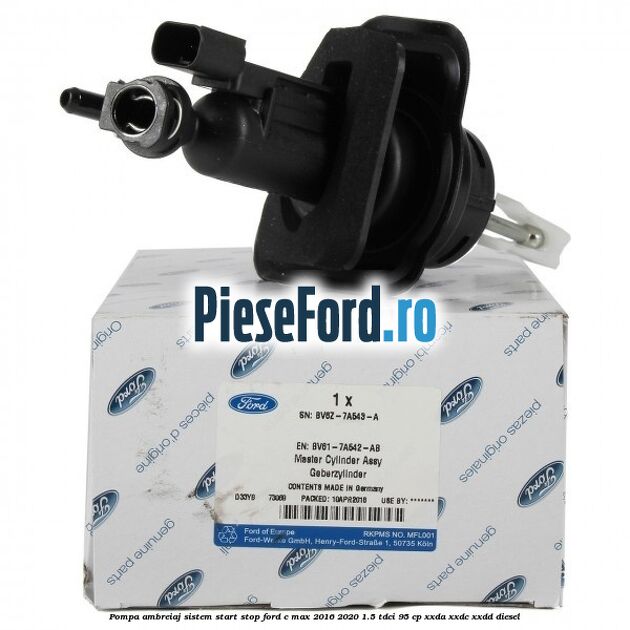 Pompa ambreiaj sistem start stop Ford C-Max 2016-2020 1.5 TDCi 95 cp XXDA, XXDC, XXDD diesel