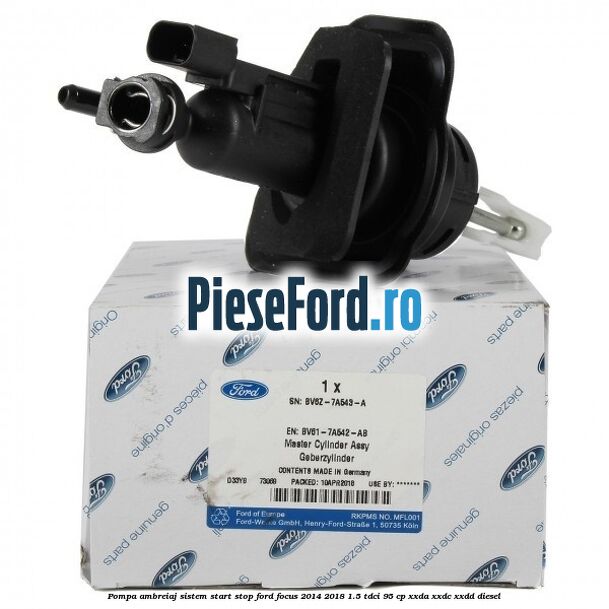 Pompa ambreiaj sistem start stop Ford Focus 2014-2018 1.5 TDCi 95 cp XXDA, XXDC, XXDD diesel