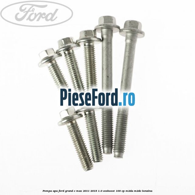 Pompa apa Ford Grand C-Max 2011-2015 1.0 EcoBoost 100 cp M2DA, M2DC benzina