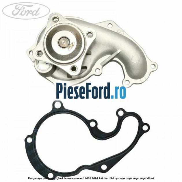 Pompa apa, MotorCraft Ford Tourneo Connect 2002-2014 1.8 TDCi 110 cp RWPA, RWPB, RWPC, RWPD diesel