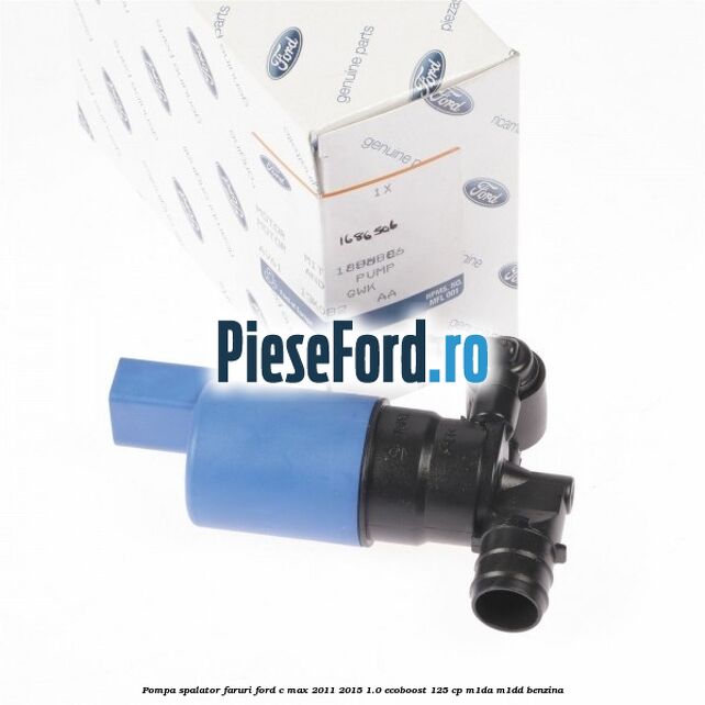 Pompa spalator faruri Ford C-Max 2011-2015 1.0 EcoBoost 125 cp M1DA, M1DD benzina