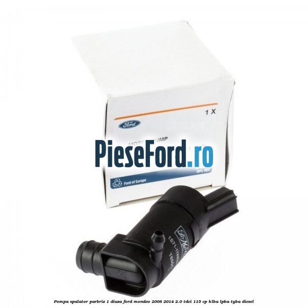 Pompa spalator parbriz 1 diuza Ford Mondeo 2008-2014 2.0 TDCi 115 cp Pompa spalator parbriz 1 diuza Ford Mondeo 2008-2014 2.0 TDCi 115 cp KLBA, LPBA, TYBA diesel