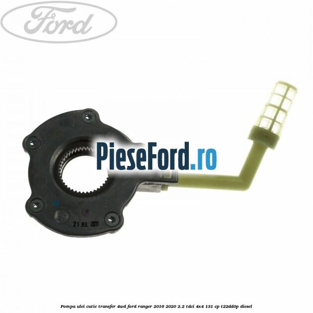 Pompa ulei cutie transfer 4WD Ford Ranger 2016-2020 2.2 TDCi 4x4 131 cp Pompa ulei cutie transfer 4WD Ford Ranger 2016-2020 2.2 TDCi 4x4 131 cp T22DD0P diesel