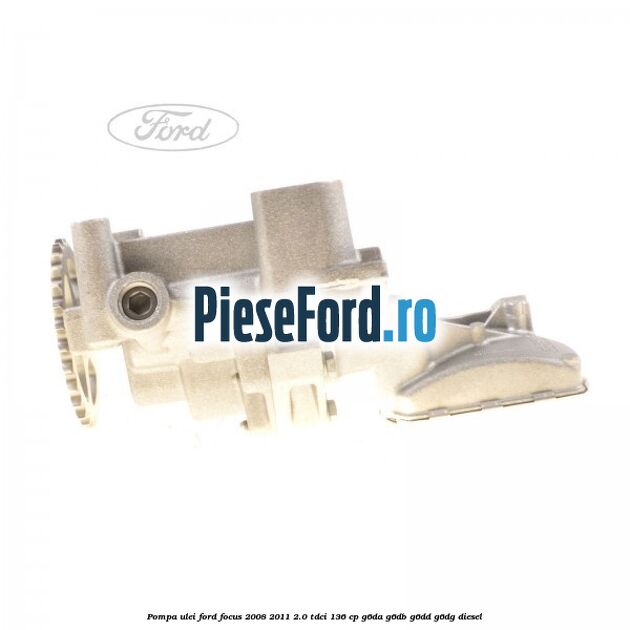 Pompa ulei Ford Focus 2008-2011 2.0 TDCi 136 cp G6DA, G6DB, G6DD, G6DG diesel