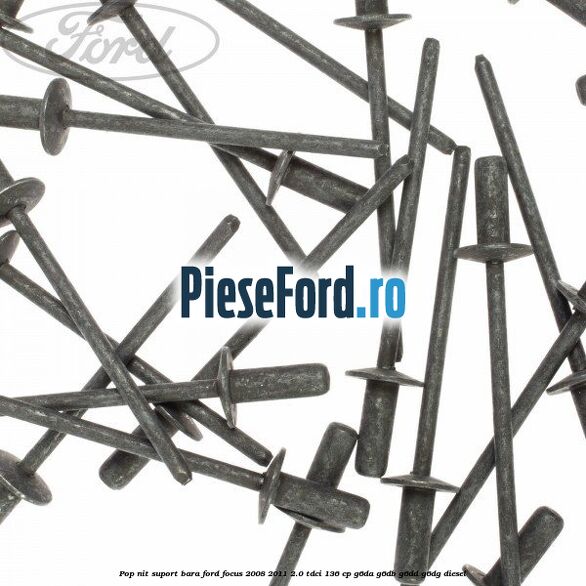Pop-nit suport bara Ford Focus 2008-2011 2.0 TDCi 136 cp G6DA, G6DB, G6DD, G6DG diesel