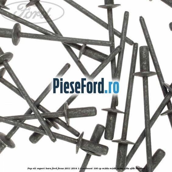 Pop-nit suport bara Ford Focus 2011-2014 1.0 EcoBoost 100 cp M2DA, M2DB, M2DC, SFDA, SFDB benzina