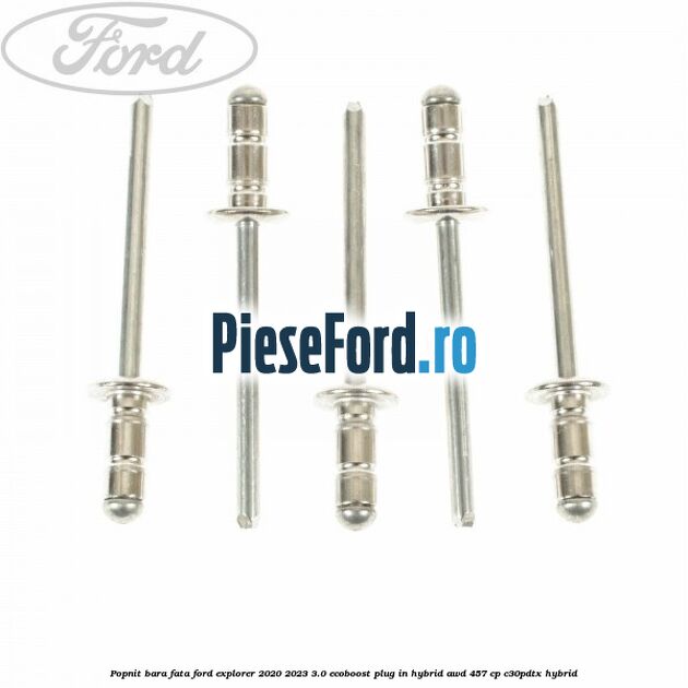 Popnit bara fata Ford Explorer 2020-2023 3.0 EcoBoost Plug-in Hybrid AWD 457 cp C30PDTX hybrid