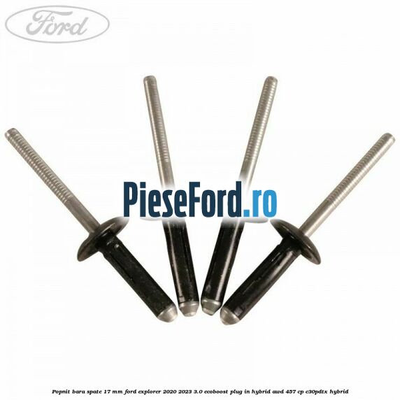 Popnit bara spate 17 mm Ford Explorer 2020-2023 3.0 EcoBoost Plug-in Hybrid AWD 457 cp C30PDTX hybrid