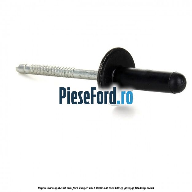 Popnit bara spate 20 mm Ford Ranger 2016-2020 2.2 TDCi 160 cp Popnit bara spate 20 mm Ford Ranger 2016-2020 2.2 TDCi 160 cp GBVAJQJ, T22DD0P diesel